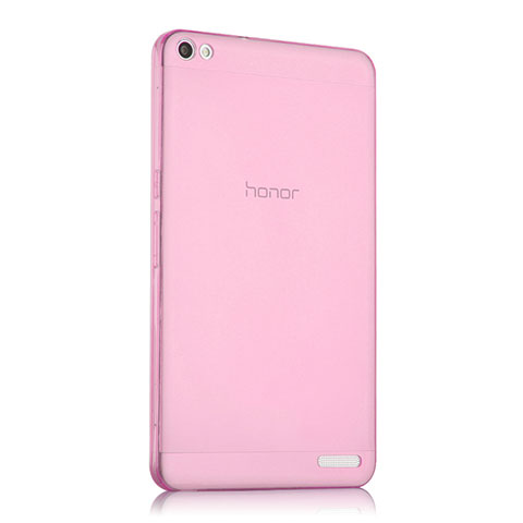 Carcasa Gel Ultrafina Transparente para Huawei MediaPad X2 Rosa