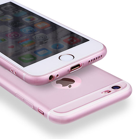 Carcasa Lujo Marco de Aluminio para Apple iPhone 6 Plus Rosa