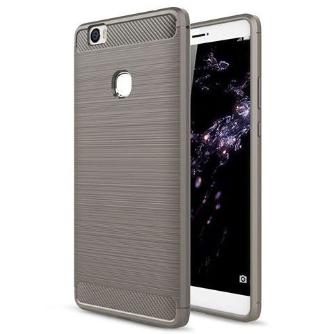 Carcasa Silicona Goma para Huawei Honor Note 8 Gris