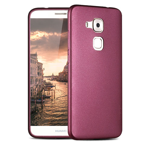 Carcasa Silicona Ultrafina Goma 360 Grados para Huawei G9 Plus Morado