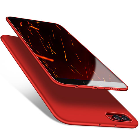 Carcasa Silicona Ultrafina Goma S07 para Huawei Honor View 10 Rojo