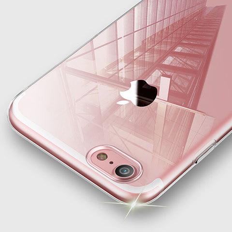 Carcasa Silicona Ultrafina Transparente para Apple iPhone 8 Claro