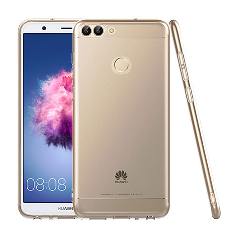 Carcasa Silicona Ultrafina Transparente para Huawei Enjoy 7S Claro