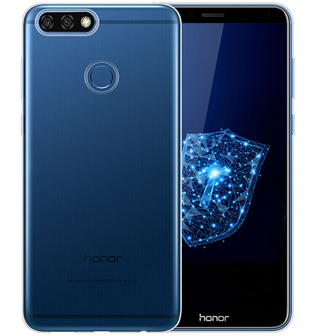 Carcasa Silicona Ultrafina Transparente para Huawei Enjoy 8 Plus Claro