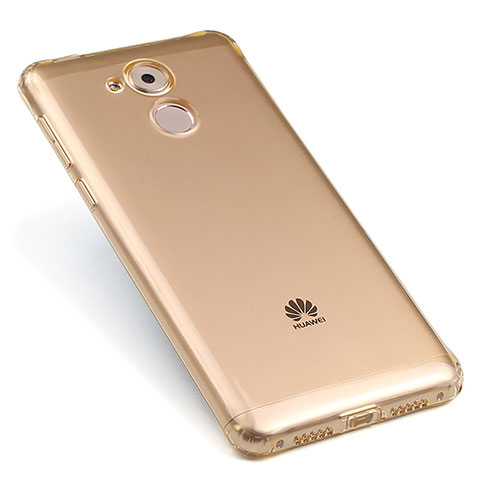 Carcasa Silicona Ultrafina Transparente para Huawei Honor 6C Oro