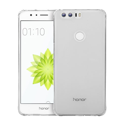 Carcasa Silicona Ultrafina Transparente para Huawei Honor 8 Claro