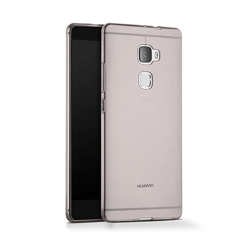 Carcasa Silicona Ultrafina Transparente para Huawei Mate S Gris