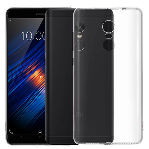 Carcasa Silicona Ultrafina Transparente para Xiaomi Redmi Note 4 Standard Edition Claro