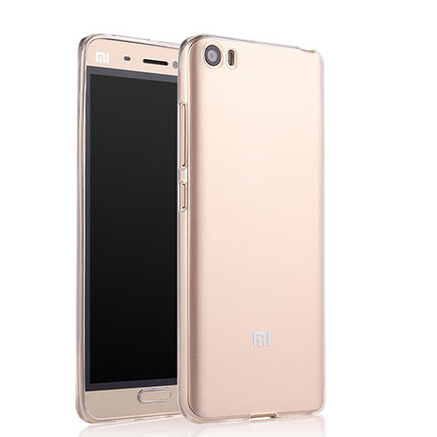 Carcasa Silicona Ultrafina Transparente Q03 para Xiaomi Mi 5 Claro