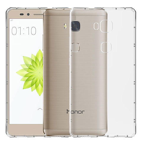 Carcasa Silicona Ultrafina Transparente T02 para Huawei GR5 Claro