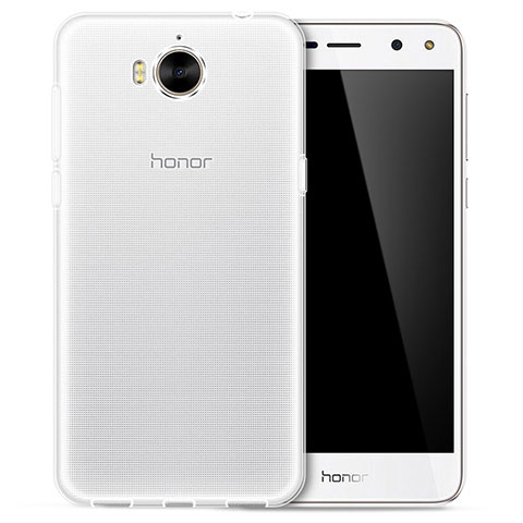 Carcasa Silicona Ultrafina Transparente T02 para Huawei Nova Young Claro