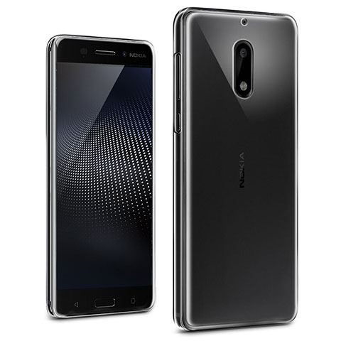 Carcasa Silicona Ultrafina Transparente T02 para Nokia 6 Claro