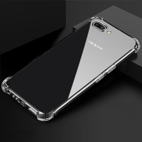 Carcasa Silicona Ultrafina Transparente T02 para Oppo AX5 Claro