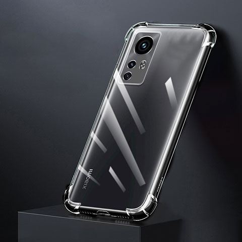 Carcasa Silicona Ultrafina Transparente T02 para Xiaomi Mi 12 Lite 5G Claro