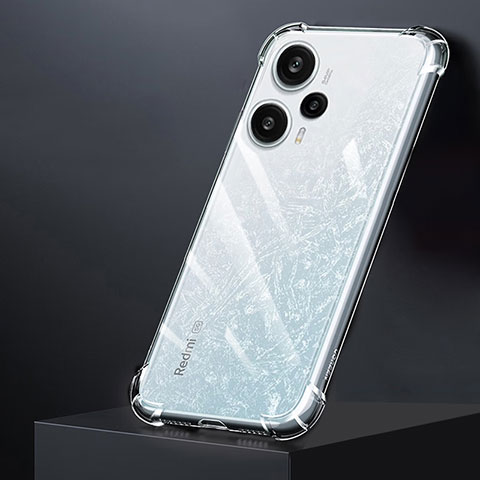 Carcasa Silicona Ultrafina Transparente T02 para Xiaomi Poco F5 5G Claro