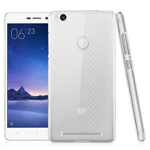 Carcasa Silicona Ultrafina Transparente T02 para Xiaomi Redmi 3 Pro Claro