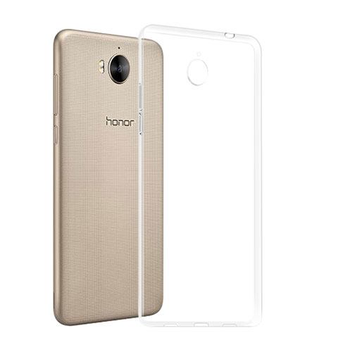 Carcasa Silicona Ultrafina Transparente T03 para Huawei Honor Play 6 Claro