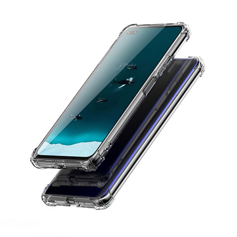 Carcasa Silicona Ultrafina Transparente T03 para Huawei Honor V30 Pro 5G Claro