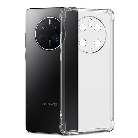 Carcasa Silicona Ultrafina Transparente T03 para Huawei Mate 50 Pro Claro