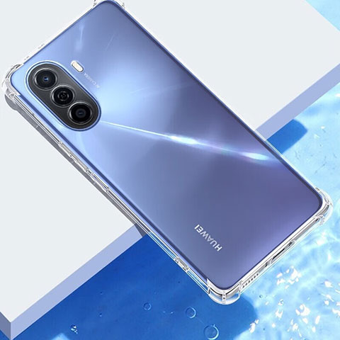 Carcasa Silicona Ultrafina Transparente T03 para Huawei Nova Y70 Plus Claro