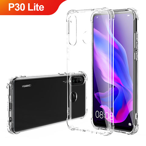 Carcasa Silicona Ultrafina Transparente T03 para Huawei P30 Lite New Edition Claro