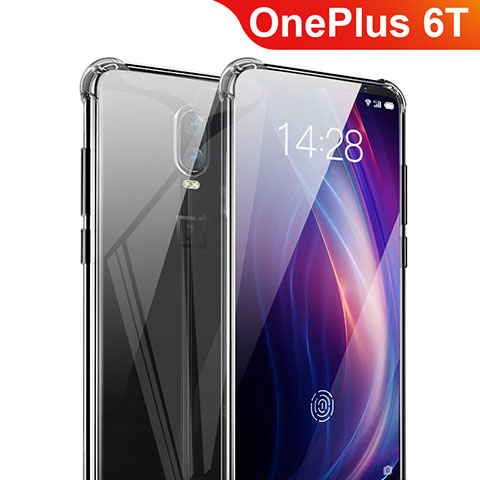 Carcasa Silicona Ultrafina Transparente T03 para OnePlus 6T Claro