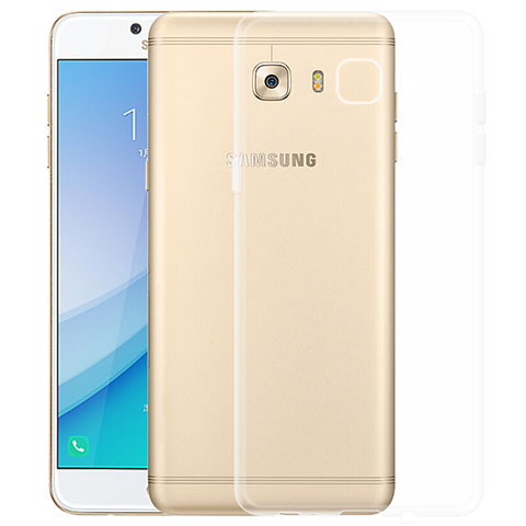 Carcasa Silicona Ultrafina Transparente T03 para Samsung Galaxy C5 Pro C5010 Claro