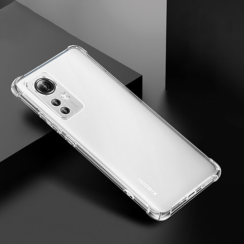 Carcasa Silicona Ultrafina Transparente T03 para Xiaomi Mi 12 Lite 5G Claro