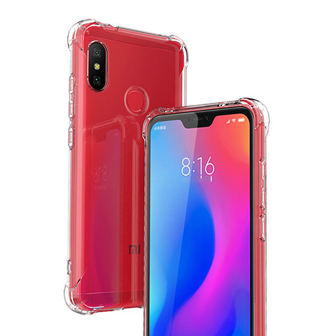 Carcasa Silicona Ultrafina Transparente T03 para Xiaomi Redmi 6 Pro Claro