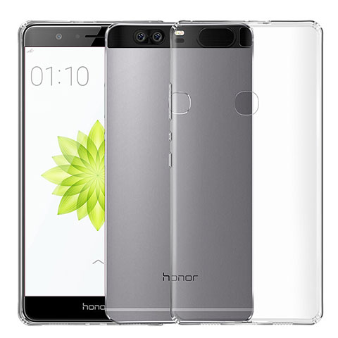 Carcasa Silicona Ultrafina Transparente T04 para Huawei Honor V8 Claro