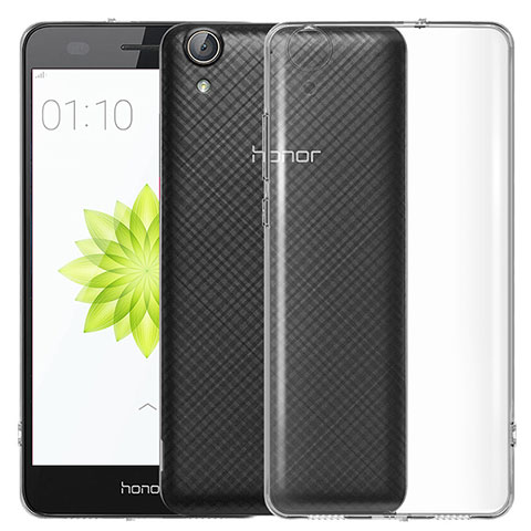 Carcasa Silicona Ultrafina Transparente T04 para Huawei Y6 II 5 5 Claro