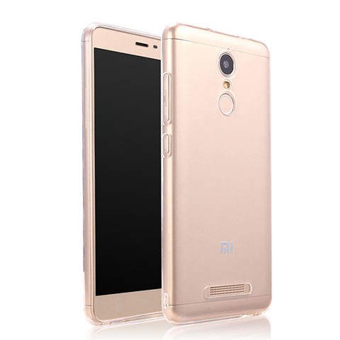 Carcasa Silicona Ultrafina Transparente T04 para Xiaomi Redmi Note 3 Claro