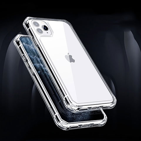 Carcasa Silicona Ultrafina Transparente T05 para Apple iPhone 11 Pro Claro