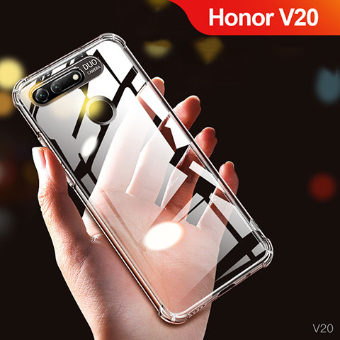 Carcasa Silicona Ultrafina Transparente T05 para Huawei Honor View 20 Claro