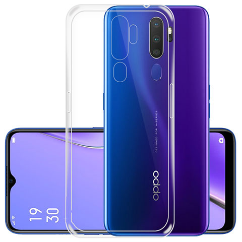 Carcasa Silicona Ultrafina Transparente T05 para Oppo A9 (2020) Claro