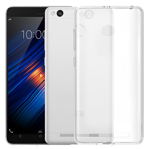 Carcasa Silicona Ultrafina Transparente T05 para Xiaomi Redmi 3 High Edition Claro