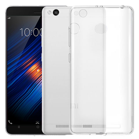 Carcasa Silicona Ultrafina Transparente T05 para Xiaomi Redmi 3 Pro Claro