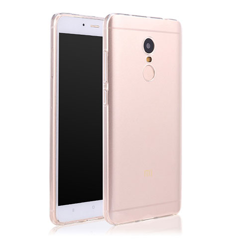 Carcasa Silicona Ultrafina Transparente T06 para Xiaomi Redmi Note 4 Standard Edition Claro