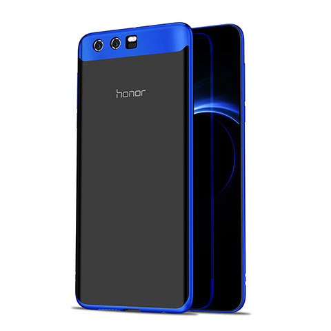 Carcasa Silicona Ultrafina Transparente T07 para Huawei Honor 9 Premium Azul