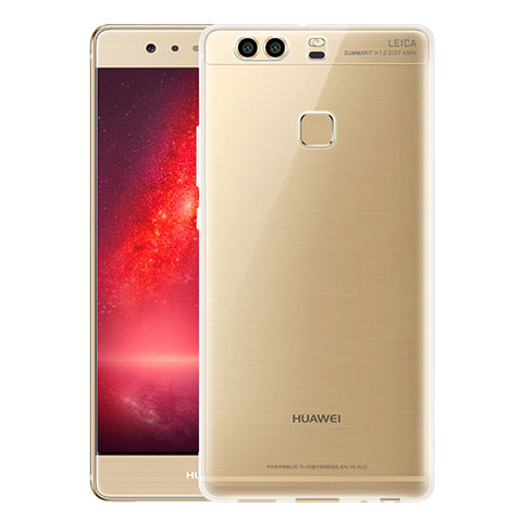 Carcasa Silicona Ultrafina Transparente T07 para Huawei P9 Plus Claro