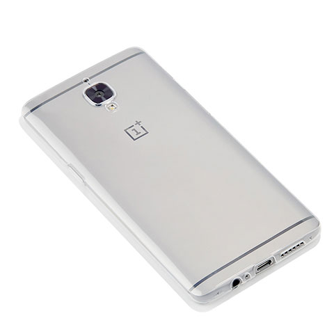 Carcasa Silicona Ultrafina Transparente T07 para OnePlus 3 Claro