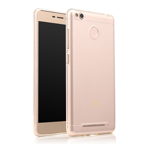 Carcasa Silicona Ultrafina Transparente T07 para Xiaomi Redmi 3 Pro Claro