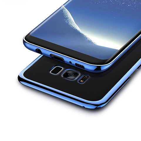 Carcasa Silicona Ultrafina Transparente T08 para Samsung Galaxy S8 Azul