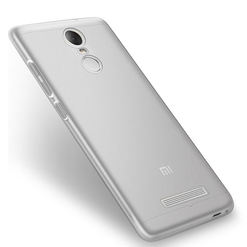 Carcasa Silicona Ultrafina Transparente T08 para Xiaomi Redmi Note 3 Pro Claro