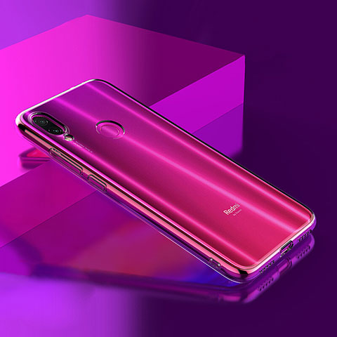 Carcasa Silicona Ultrafina Transparente T08 para Xiaomi Redmi Note 7 Pro Claro