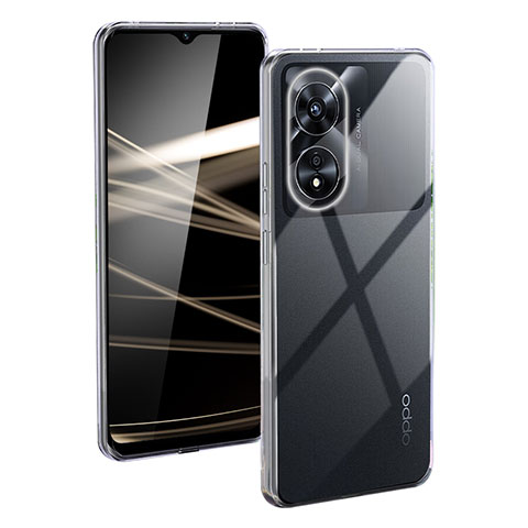 Carcasa Silicona Ultrafina Transparente T09 para Oppo A1 5G Claro