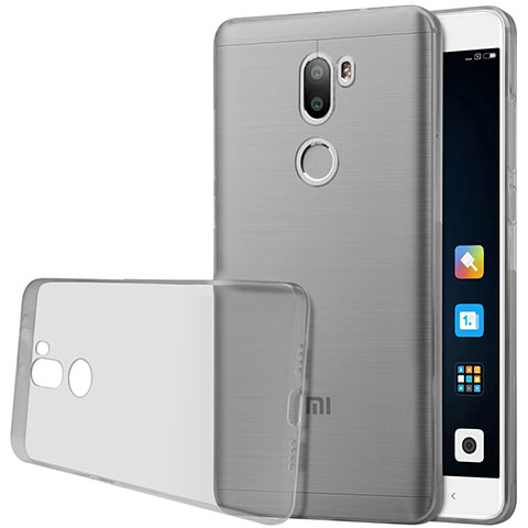 Carcasa Silicona Ultrafina Transparente T09 para Xiaomi Mi 5S Plus Gris