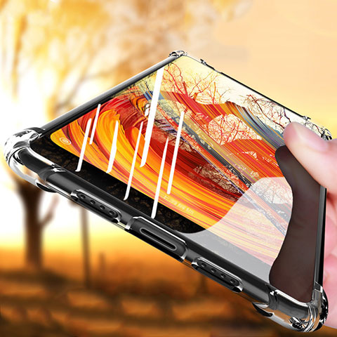 Carcasa Silicona Ultrafina Transparente T09 para Xiaomi Mi Mix 2 Claro