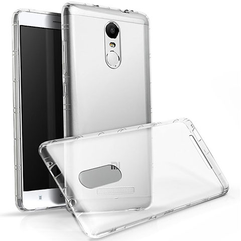 Carcasa Silicona Ultrafina Transparente T10 para Xiaomi Redmi Note 3 Claro