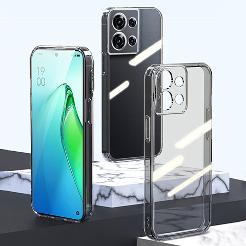 Carcasa Silicona Ultrafina Transparente T22 para Oppo Reno8 5G Claro